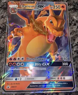 Charizard GX - (SM Black Star Promo) SM211 Jumbo Cards Holo - Image 1