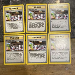 Pokemon TCG Neo Genesis Trainer Moo-Moo Milk 101/111 6 Cards - Image 1
