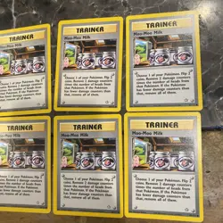 Pokemon TCG Neo Genesis Trainer Moo-Moo Milk 101/111 6 Cards - Image 2