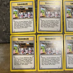 Pokemon TCG Neo Genesis Trainer Moo-Moo Milk 101/111 6 Cards - Image 3