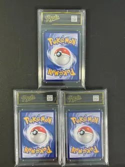 Pokemon 3pcs Chinese cards Eevee GEM VOL.2 CBB2C Grade10 - Image 2