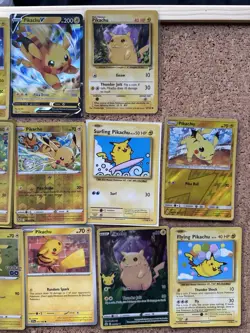 Pokemon TCG Pikachu Bundle 27 Cards No Duplicates - Image 2