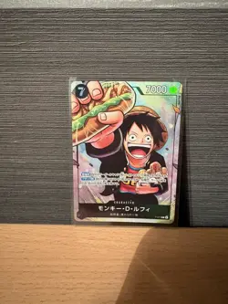 Monkey D. Luffy P-075 Strongest Three Brothers One Piece Card Promo Japanese - Image 1