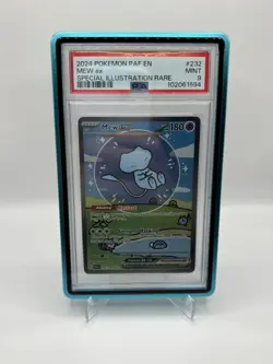 Pokemon TCG Mew EX 232/091 PSA 9 WITH CARD GUARD - Image 1