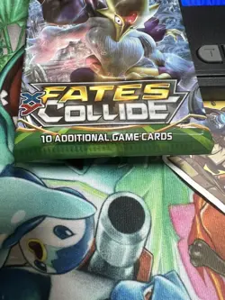 Pokemon TCG Fates Collide Booster Pack of 10 Cards Factory Sealed Mega Alakazam - Image 5