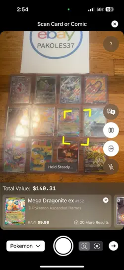 Pokemon TCG Card Lot Ascended Heroes IR Illustration Rare Full Art MAR 12 Cards - Image 2
