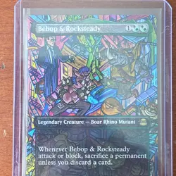 Magic: The Gathering Bebop & Rocksteady (TMNT) Showcase - Image 1