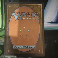 Magic The Gathering City of Brass Rare Land Chronicles Mark Tedin 1995 Wizards - Image 2