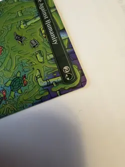 Magic: The Gathering Slime Against Humanity Secret Lair Foil Rare Green Sorcer - Image 4