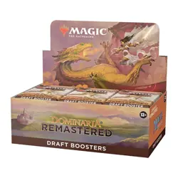 MTG Magic the Gathering • Dominaria Remastered Draft Booster Box • BRAND NEW 195166200552 - Image 1