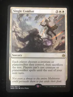 Single Combat MTG War of the Spark 030/264 Rare NM - Image 1