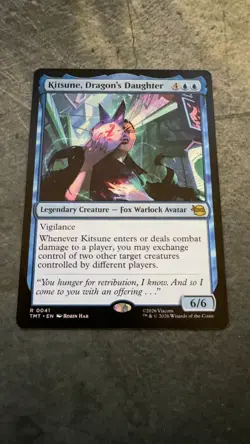 Kitsune, Dragon's Daughter Rare Teenage Mutant Ninja Turtles 41 NM - Image 1