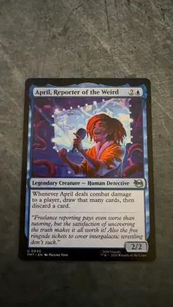 April, Reporter of the Weird Uncommon Teenage Mutant Ninja Turtles 30 NM - Image 1