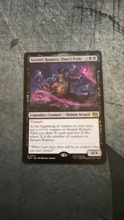 Savanti Romero, Time's Exile Rare Teenage Mutant Ninja Turtles 72 NM - Image 1