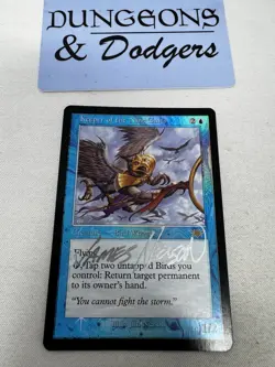 Keeper of the Nine Gales - Legions FOIL - Magic The Gathering MTG - Signed - Image 1