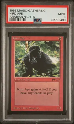 Kird Ape - Arabian Nights - MTG - Mint - PSA 9. More MTG in Store - Image 1