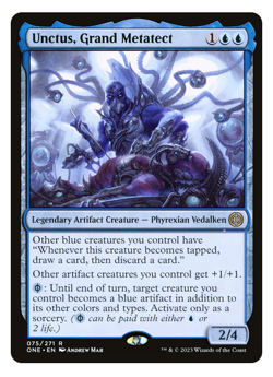 MTG - 1 x Unctus, Grand Metatect - Rare - Phyrexia: All will be One (ONE) - M/NM - Image 1