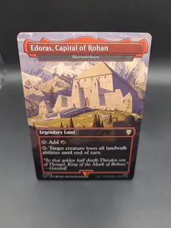 MTG Edoras, Capital Of Rohan Lotr Commander: Tales of Middle-earth 518 Regular - Image 1