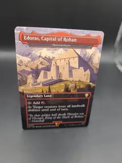 MTG Edoras, Capital Of Rohan Lotr Commander: Tales of Middle-earth 518 Regular - Image 2