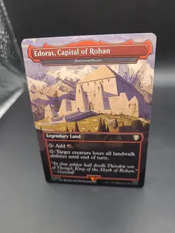 MTG Edoras, Capital Of Rohan Lotr Commander: Tales of Middle-earth 518 Regular - Image 3