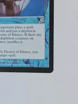 Mtg 🔥🔥 Decree of Silence 🔥🔥 Scourge MT/NM 🌟RARE🌟 Magic The Gathering - Image 4