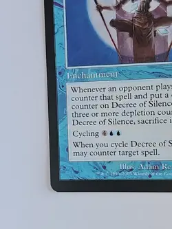 Mtg 🔥🔥 Decree of Silence 🔥🔥 Scourge MT/NM 🌟RARE🌟 Magic The Gathering - Image 5