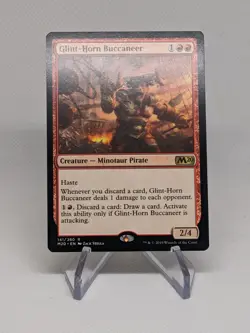 Glint-Horn Buccaneer - MTG Magic the Gathering - Core Set 2020 - Image 1