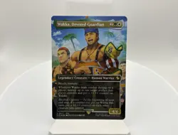 Wakka Devoted Guardian | Chocobo Track Foil | Final Fantasy | MTG | FIC 0477 - Image 1