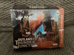 MTG Outlaws of Thunder Junction - Collector Booster Box | Sealed | OTJ | Magic - Image 1