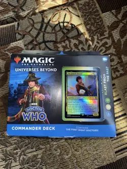 New! Magic the Gathering MtG 4th Doctor Who BLAST FROM THE PAST Commander Deck 195166228815 - Image 1