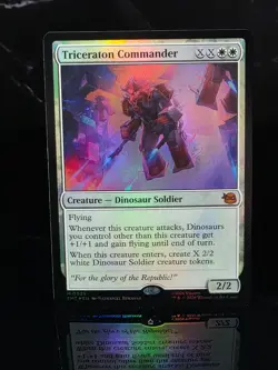 MTG Triceraton Commander Foil x1 #0025 - TMNT - Image 1