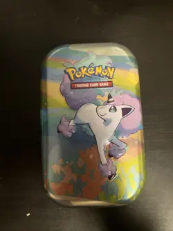 EMPTY Galarian Ponyta Pokemon Galar Pals Mini Tin - Image 1