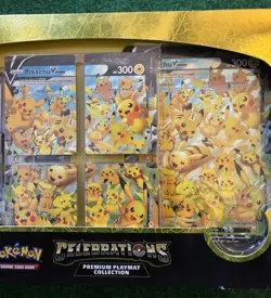 Pokemon Celebrations 25th Anniversary Pikachu V-union Premium Playmat Collection - Image 2