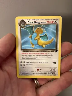Pokemon TCG Dark Dragonite Rare Regular 22/82 Team Rocket 70HP English - Image 5