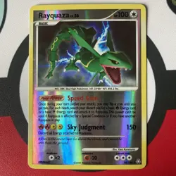 Pokemon TCG Rayquaza 14/146 Reverse Holo Legends Awakened MP - Image 1
