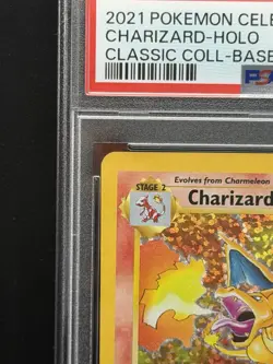 2021 Pokemon Celebrations Charizard-Holo #4 Classic Coll-Base Set PSA 9 MINT - Image 2