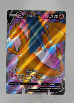 CHARIZARD V SWSH050 Black Star Promo Champions Path ETB Pokemon TCG - Image 1