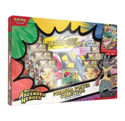 Pokemon Ascended Heroes Premium Poster Collection - Lucario PRE-SALE (Read) - Image 1