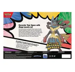 Pokemon Ascended Heroes Premium Poster Collection - Lucario PRE-SALE (Read) - Image 3