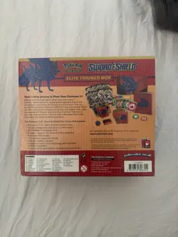 Pokemon Sword & Shield Elite Trainer Box Booster Zacian English TCG - Image 3