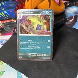 Tyranitar 135/193 NM+ Holo STAMPED Promo - Paldea Evolved - Pokemon TCG 2023 - Image 1