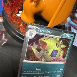 Tyranitar 135/193 NM+ Holo STAMPED Promo - Paldea Evolved - Pokemon TCG 2023 - Image 2