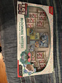 Pokemon Scarlet & Violet 151 Blooming Waters Box Blastoise Venusaur - Image 1