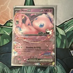 Pokemon Mew EX TCG 151/165 Play! Prize Pack Series 5 Stamped - Image 1