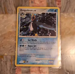 Pokemon Empoleon 4/130 Diamond & Pearl Holo Rare Stage 2 130 HP 70 Attack - Image 1