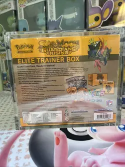Pokemon - Sun & Moon Guardians Rising ETB Sealed With Acrylic Case - Image 2