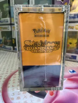 Pokemon - Sun & Moon Guardians Rising ETB Sealed With Acrylic Case - Image 4