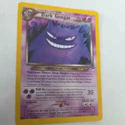Vintage 1999 WOTC Pokemon | Neo Destiny | Dark Gengar 6/105 | NM/LP Clean Holo - Image 3