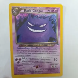 Vintage 1999 WOTC Pokemon | Neo Destiny | Dark Gengar 6/105 | NM/LP Clean Holo - Image 4