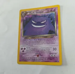 Vintage 1999 WOTC Pokemon | Neo Destiny | Dark Gengar 6/105 | NM/LP Clean Holo - Image 5